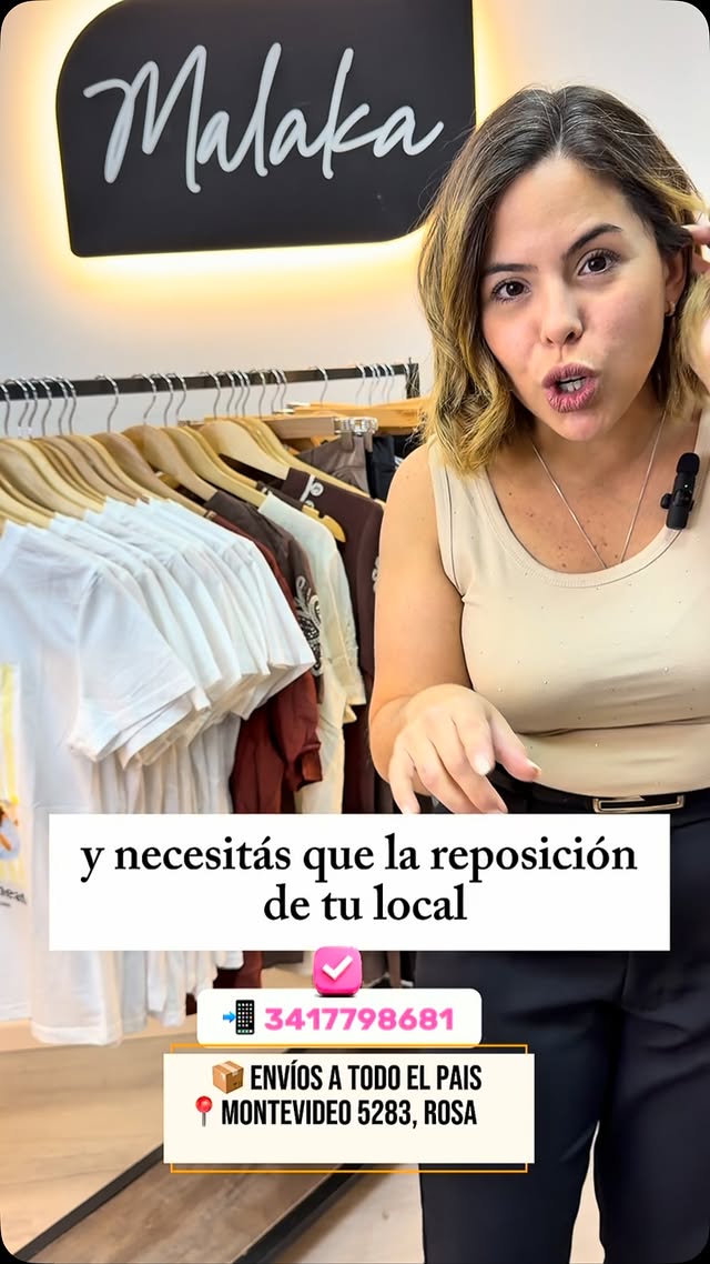 Publicación de Malaka Indumentaria en Instagram